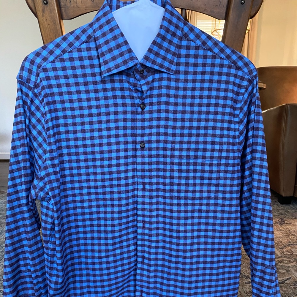 peter millar button down
